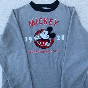 Disney Mickey crewneck “all around nice guy”